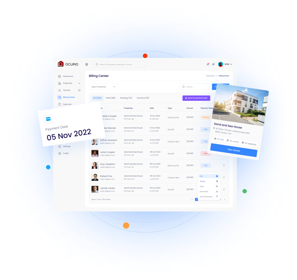 Ocupio - Property Management